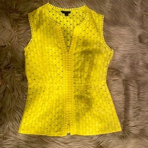 Banana Republic, Yellow, Shirt, Sz 2